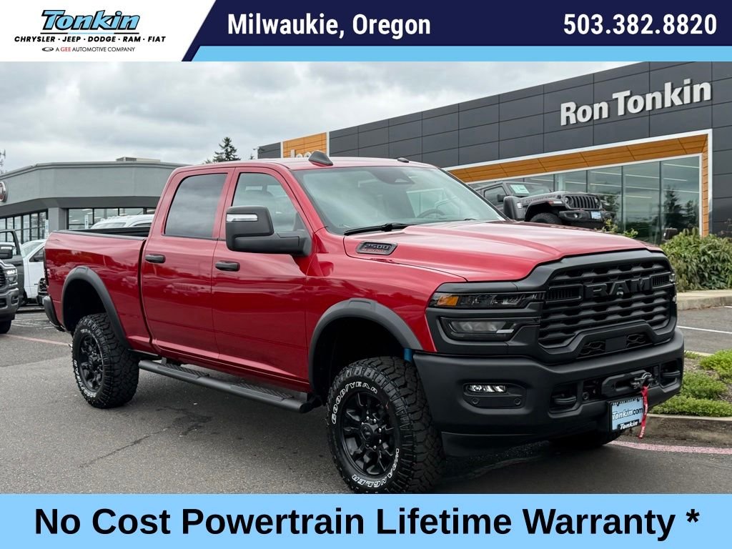 New 2026 Molten Red Pearlcoat RAM Tradesman image 1