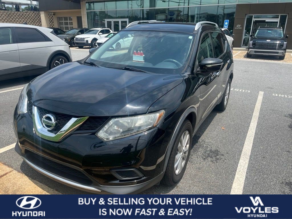 Used 2015 Super Black Nissan SV image 1