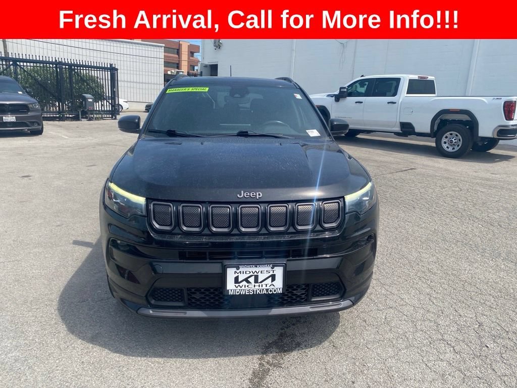 Used 2022 Jeep Compass High Altitude with VIN 3C4NJDCB0NT144696 for sale in Kansas City