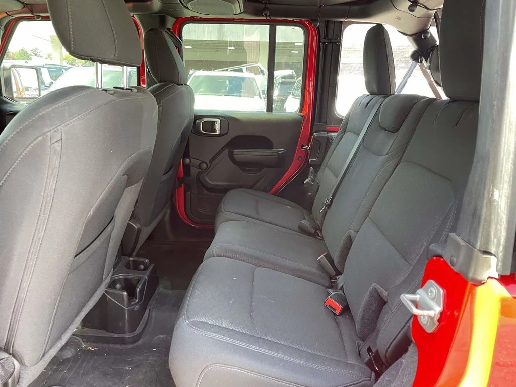 Used 2022 Red Jeep Unlimited Sport image 15
