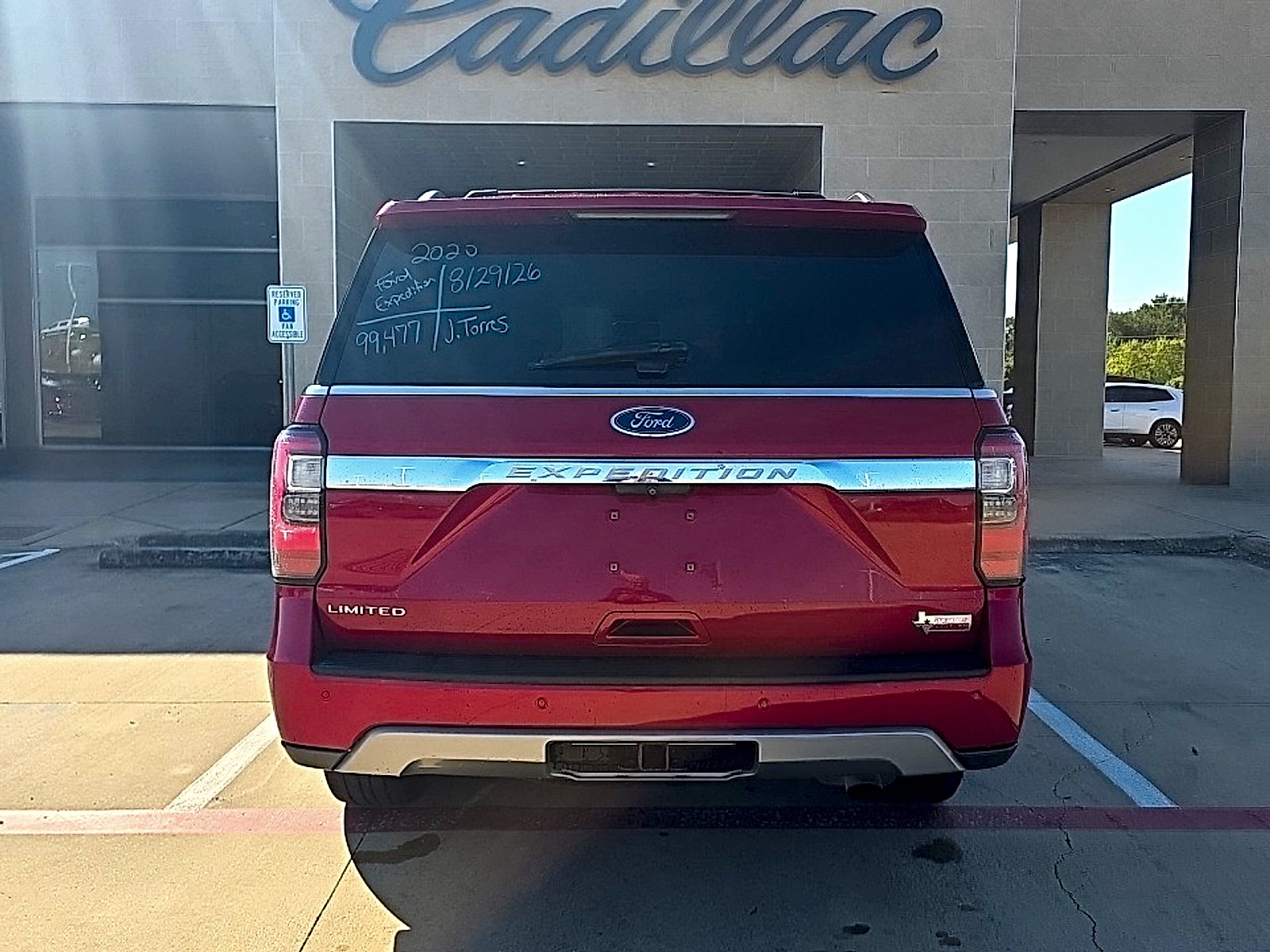 Used 2020 Rapid Red Metallic Tinted Clearcoat Ford Limited image 5
