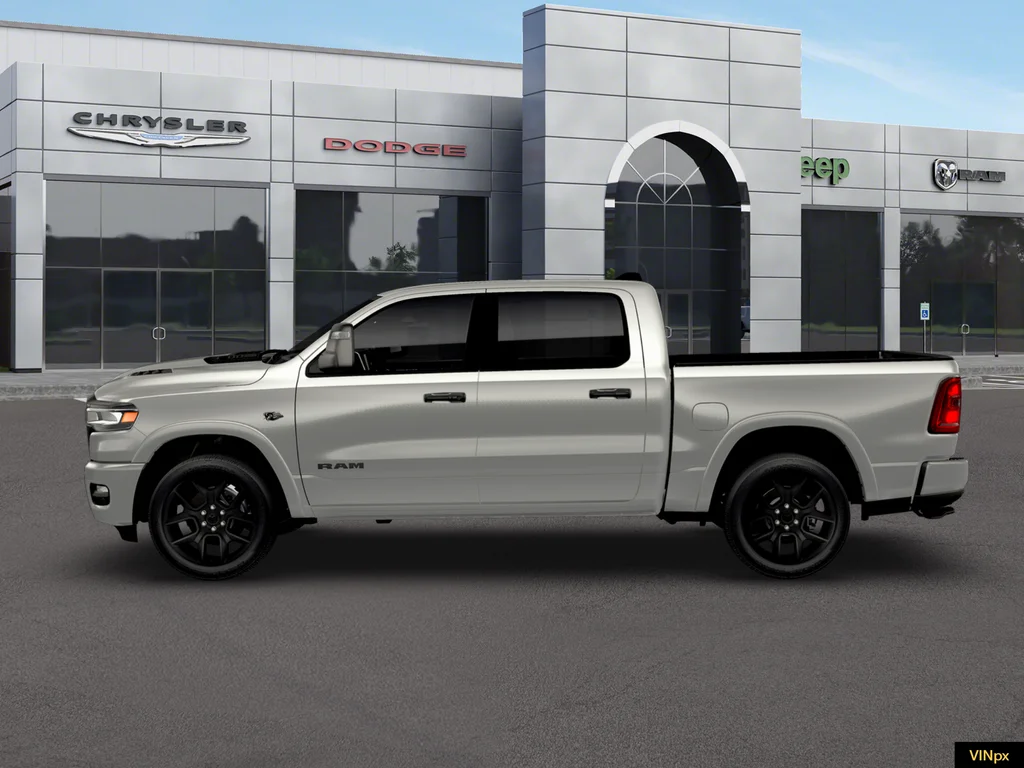 New 2026 Silver Zynith Exterior Paint RAM Laramie image 1
