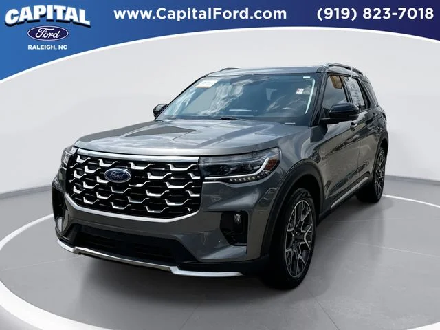 Used 2025 Gray Ford Platinum image 1