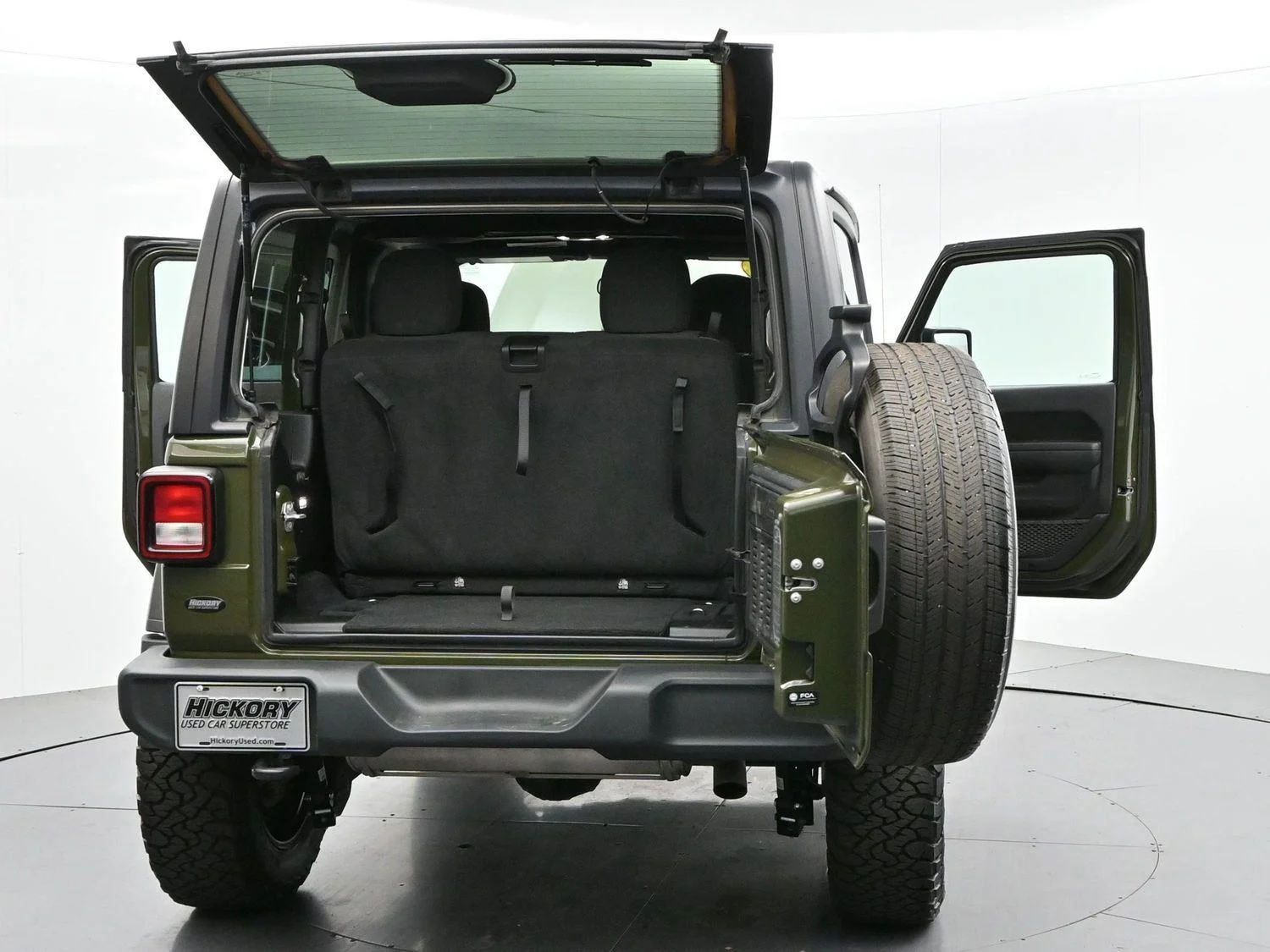 Used 2023 Sarge Green Clearcoat Jeep Sport image 41