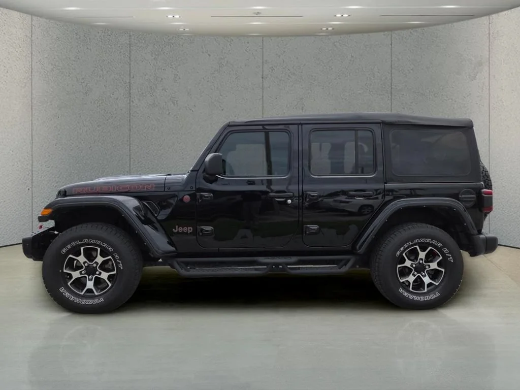 Used 2021 Black Clearcoat Jeep Unlimited Rubicon image 9