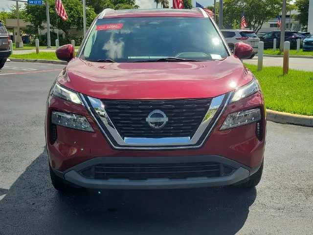 Certified Used 2023 Red Nissan SV image 2