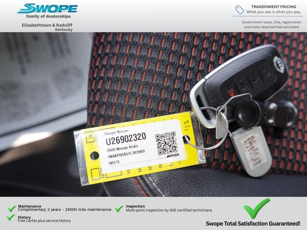 Used 2026 Aspen White Tricoat Nissan SR image 12