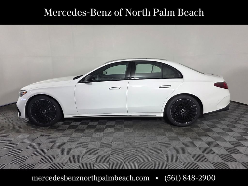 New 2027 Polar White Mercedes-Benz E 350 image 3