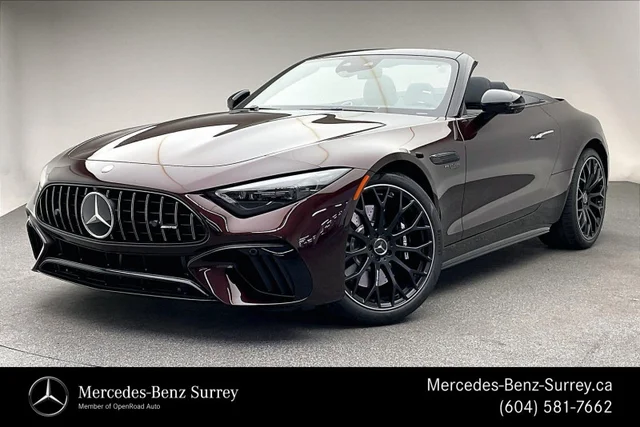 New 2025 Mercedes-Benz SL 55 AMG Roadster Convertible in Surrey