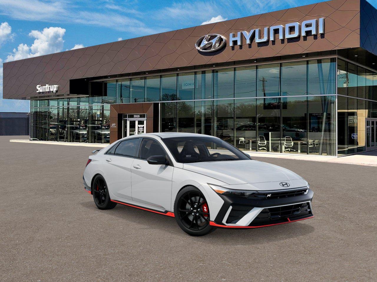 New 2026 Atlas White Hyundai Sedan image 2