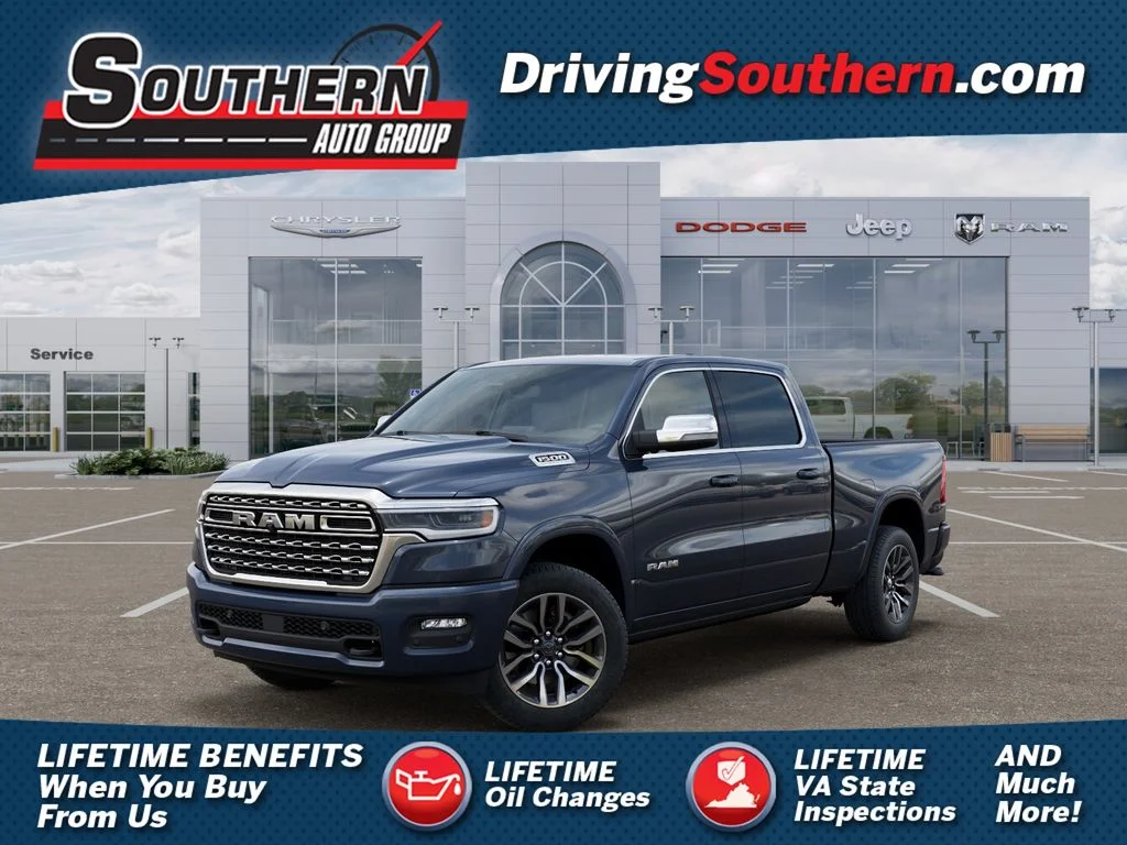 New 2026 Forged Blue Metallic Exterior Paint RAM Limited image 1