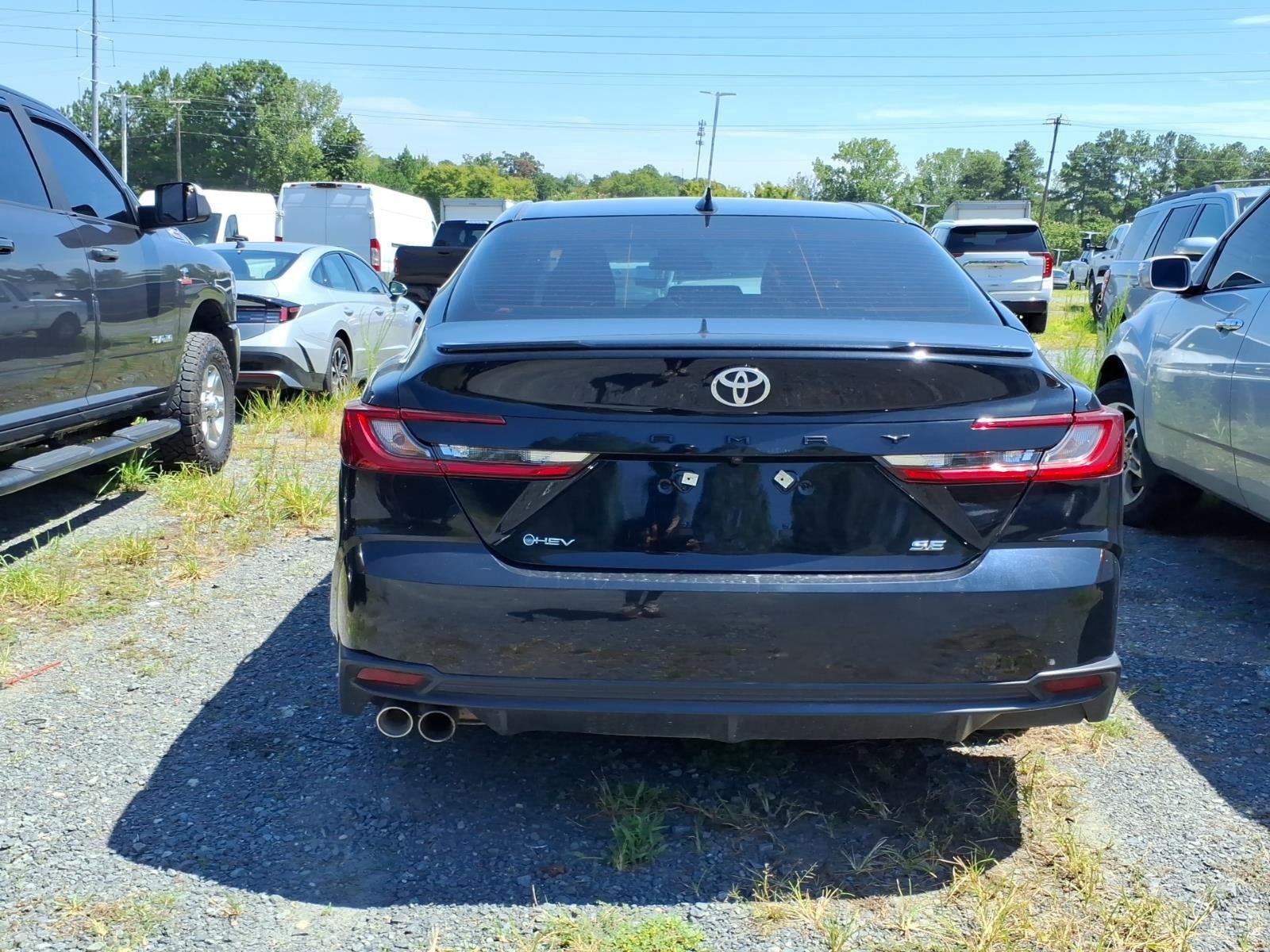 Used 2025 BLACK Toyota SE image 11