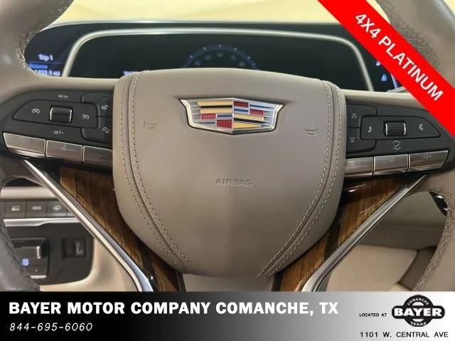 Used 2023 Crystal White Tricoat Cadillac Premium Luxury Platinum image 10
