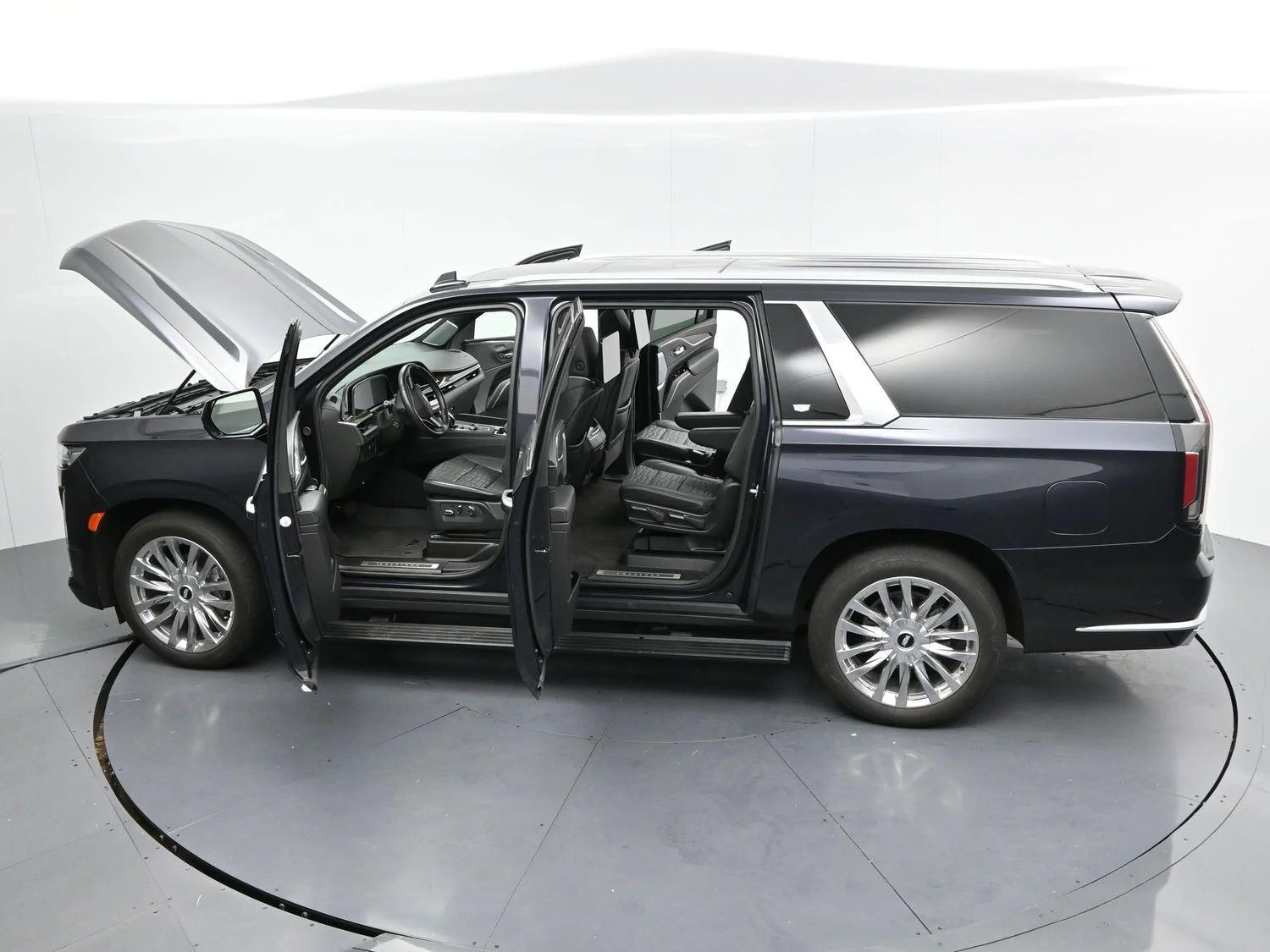 Used 2024 Galactic Gray Metallic Cadillac Premium Luxury Platinum image 48