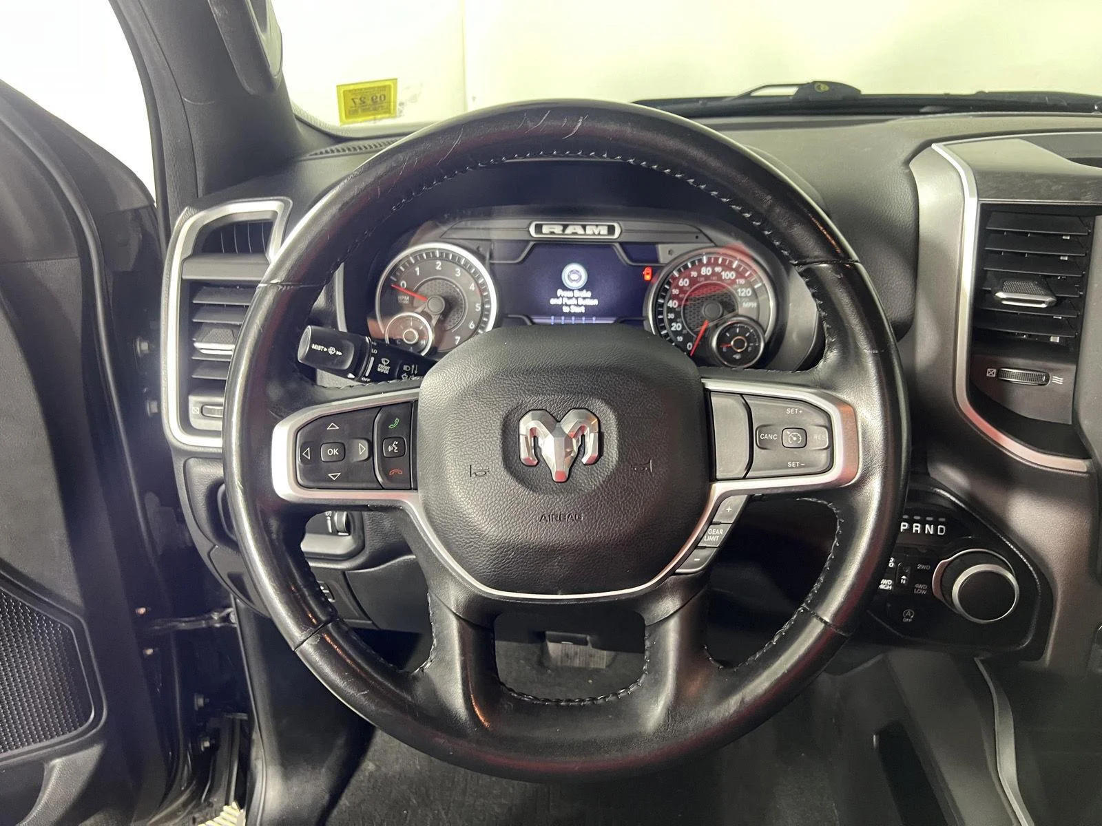 Used 2022 Diamond Black Crystal Pearlcoat Ram Big Horn image 18