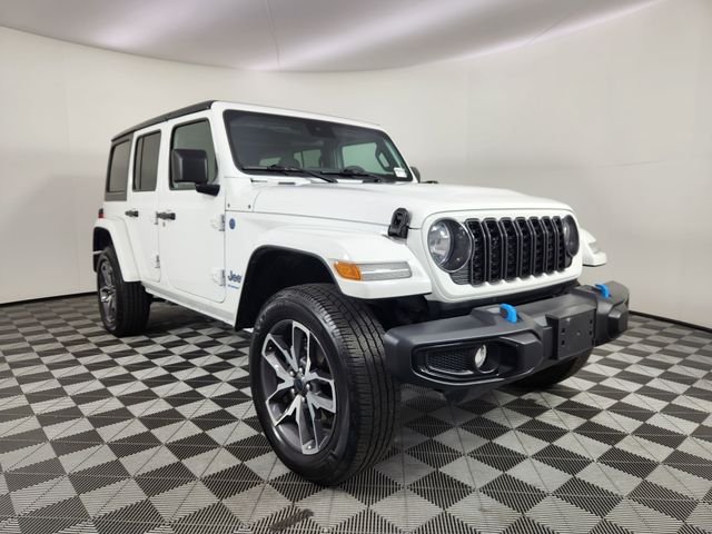 Used 2024 White Jeep Sport S 4xe image 7