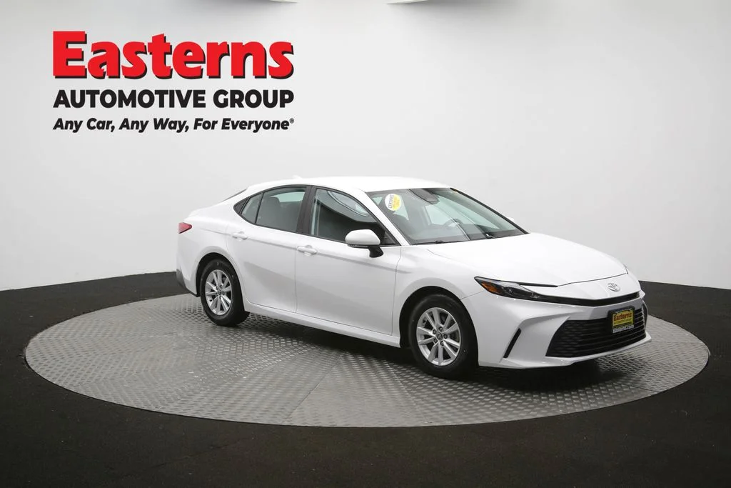 Used 2025 White Toyota LE image 52