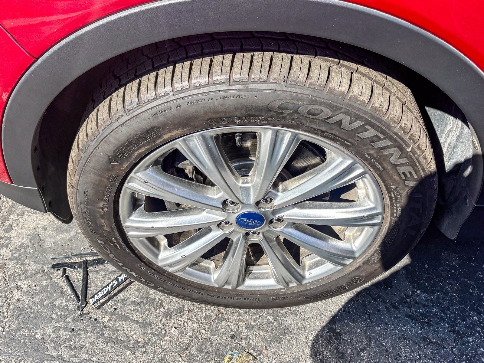 Used 2017 Ruby Red Metallic Ford Titanium image 9