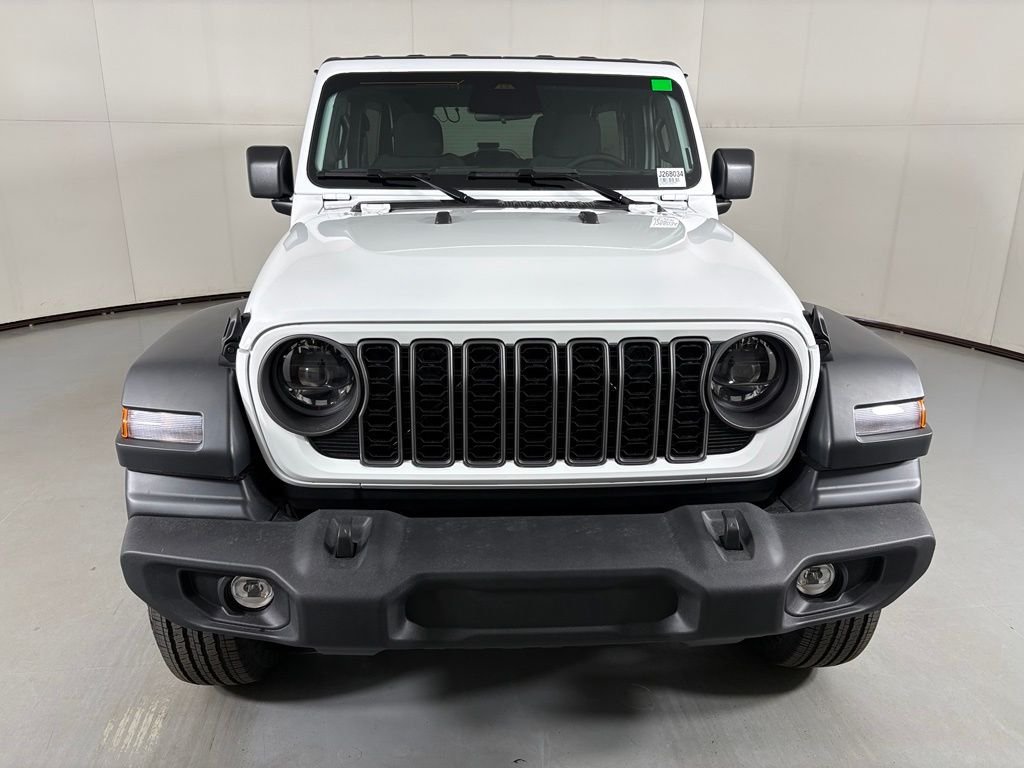 New 2026 Bright White Clearcoat Jeep Sport S image 3