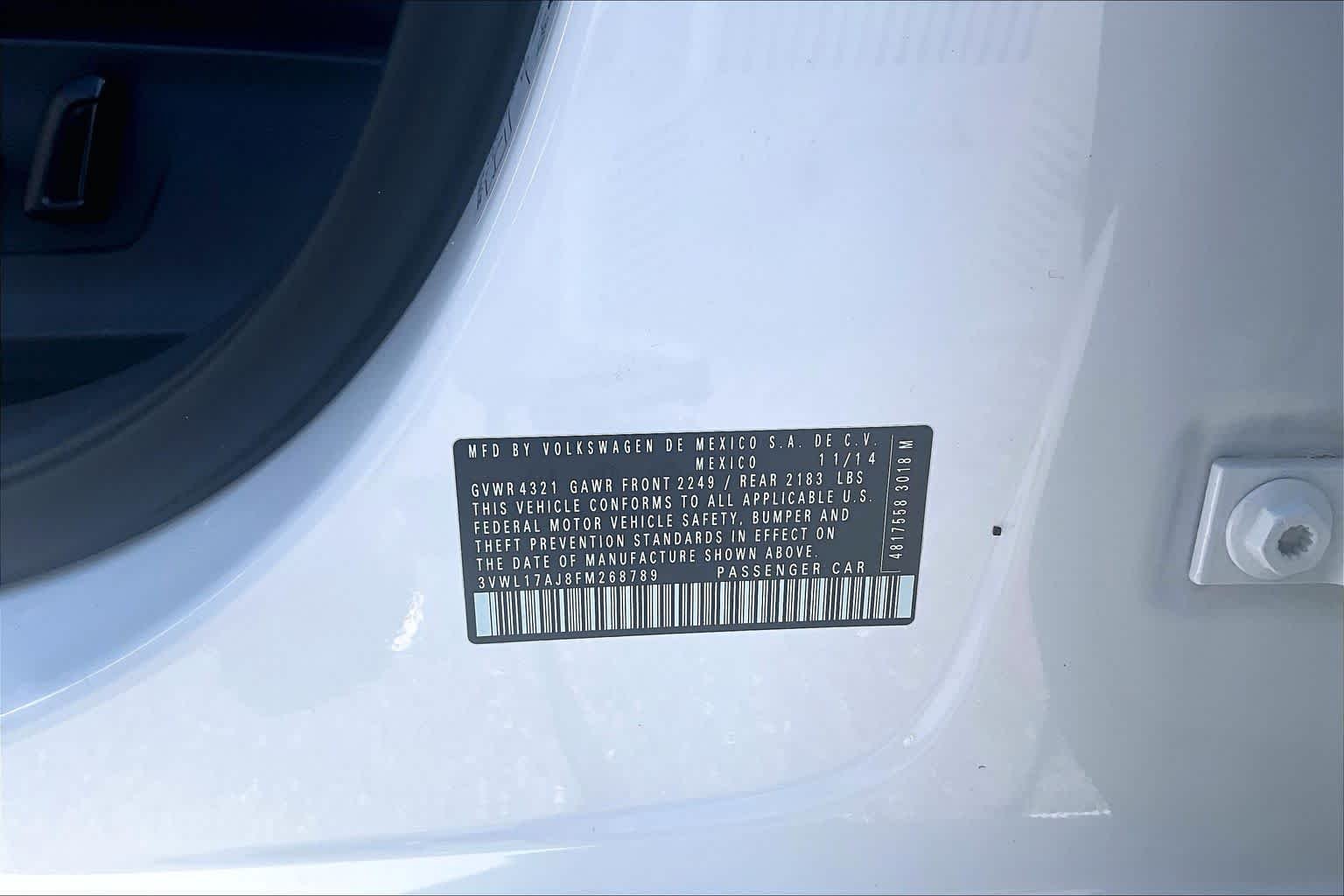 Used 2015  Volkswagen 1.8T SEL image 36
