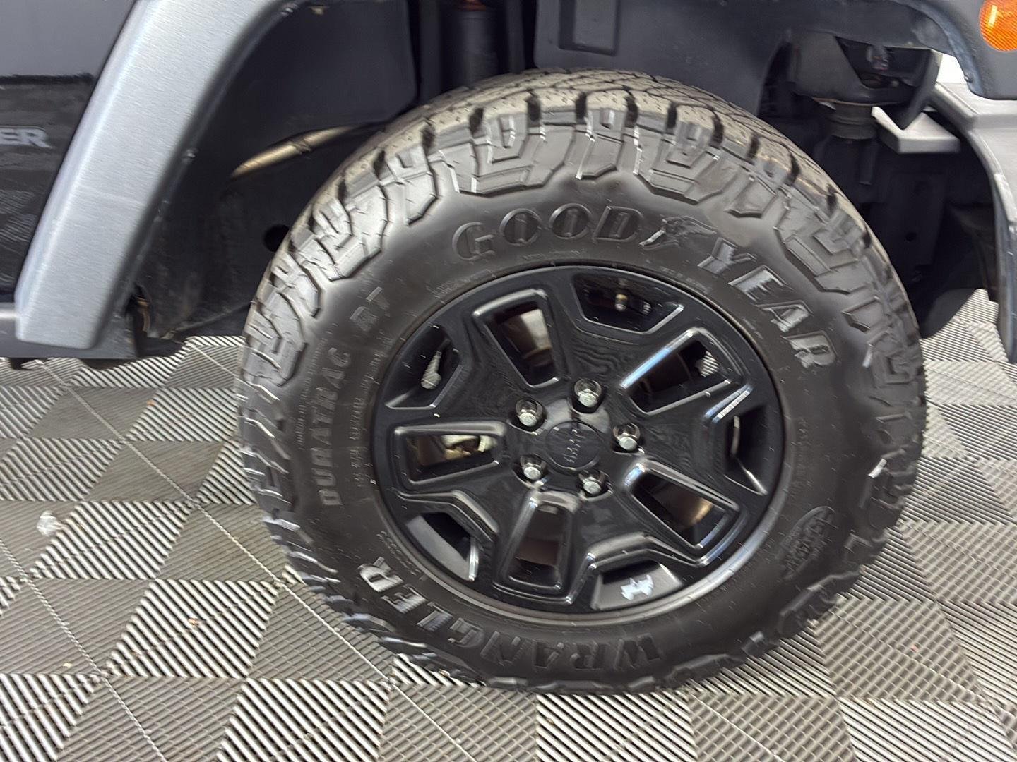 Used 2015 Black Clearcoat Jeep Willys Wheeler image 12
