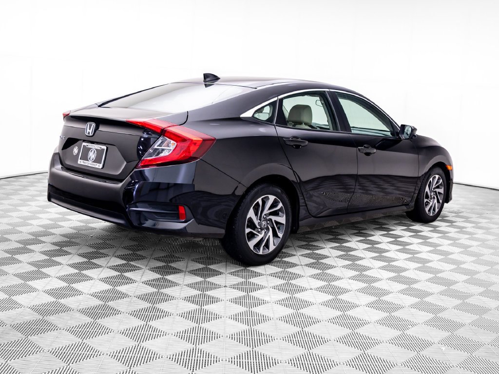 Certified Used 2017 Crystal Black Pearl Honda EX image 7