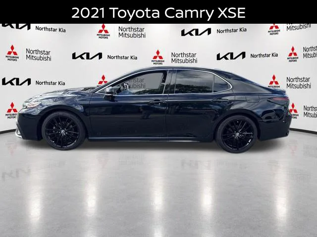 Used 2021 Black Toyota XSE image 3