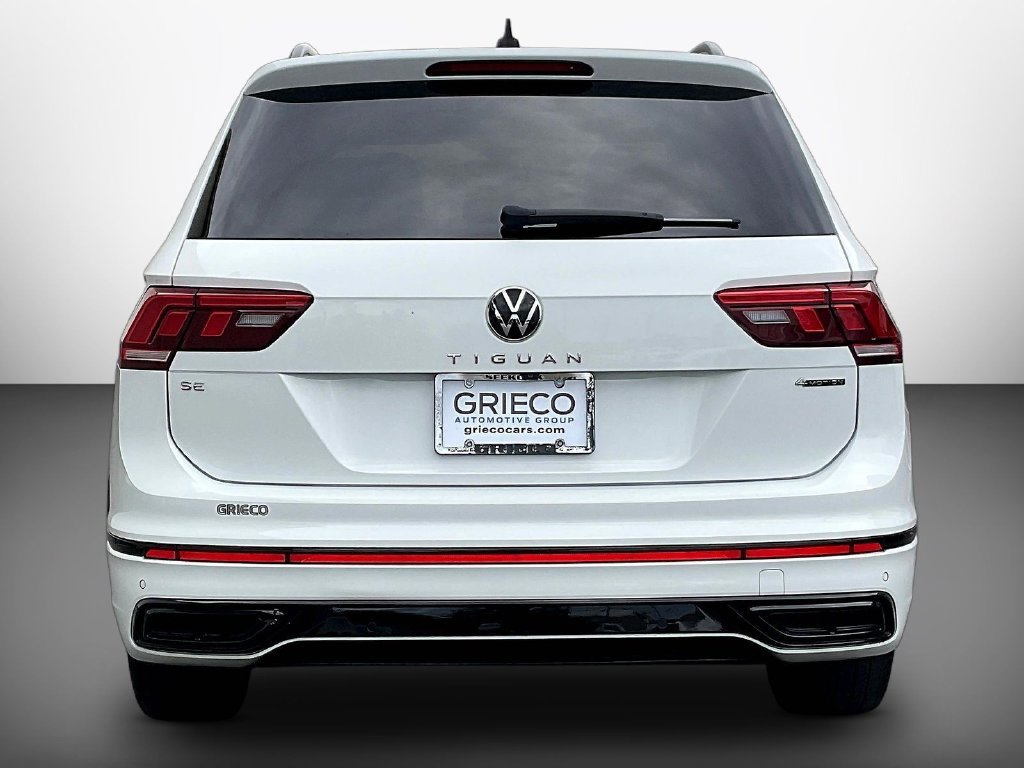 Used 2022 White Volkswagen 2.0T SE R-Line Black image 6