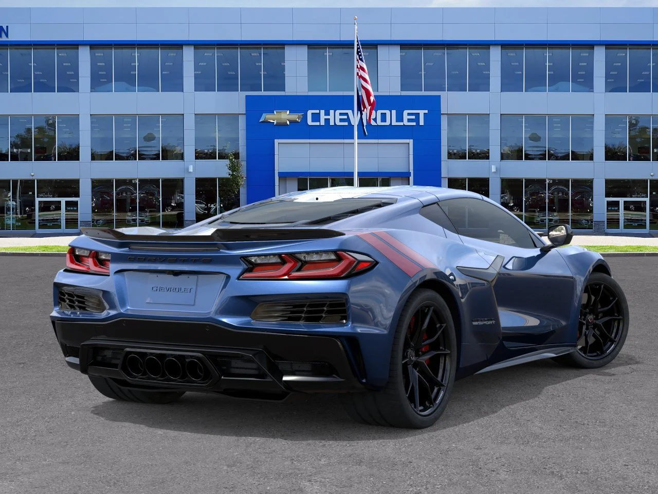 New 2027 Admiral Blue Metallic Chevrolet 2LT image 4