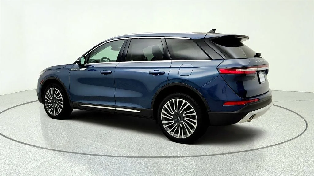 Used 2022 Ocean Drive Blue Metallic Tinted Clearciat Lincoln Reserve AWD w/ Luxury Pkg & 20