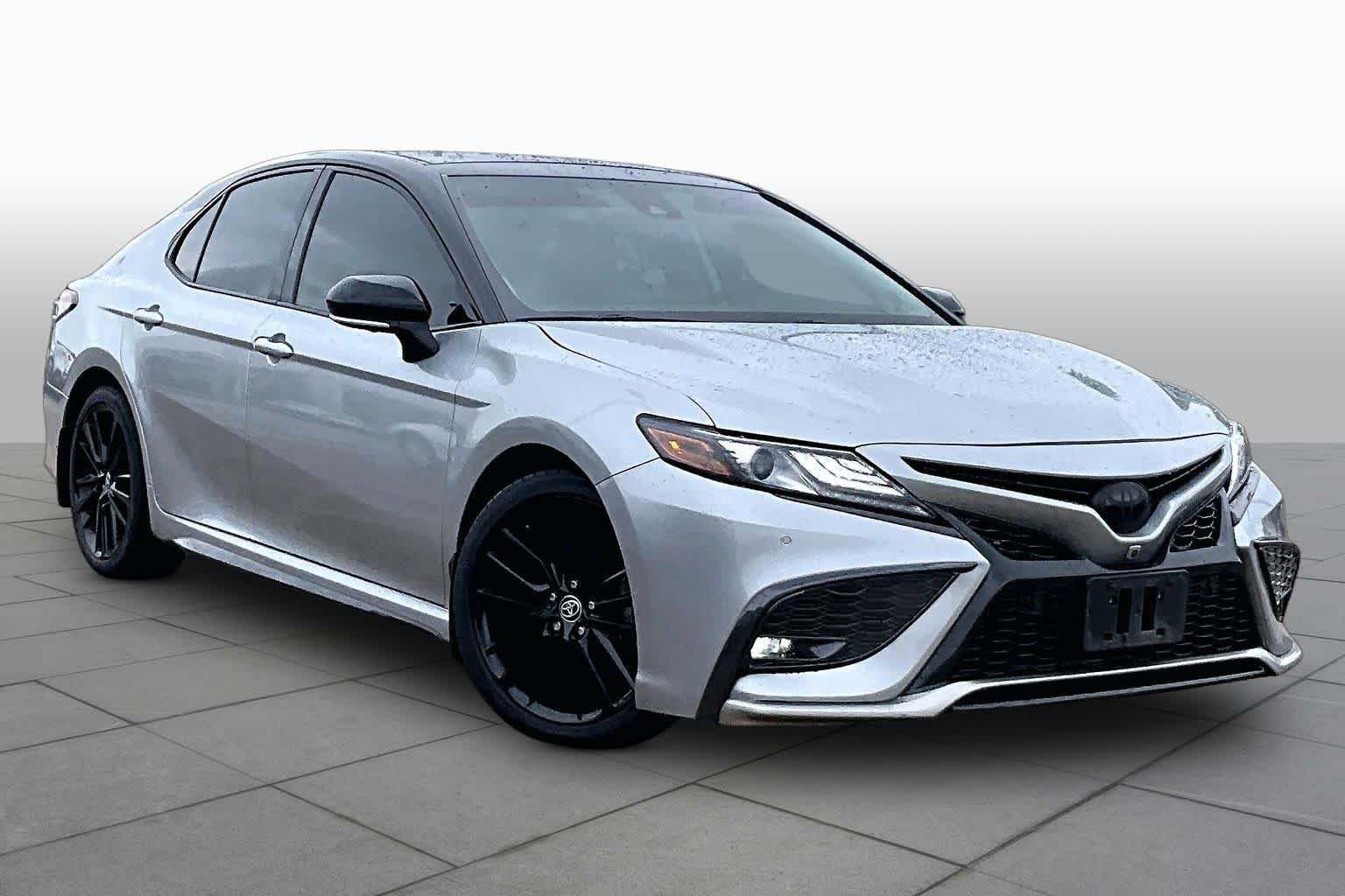 Used 2024 Celestial Silver Metallic/Midnight Black Metallic Toyota XSE V6 image 3