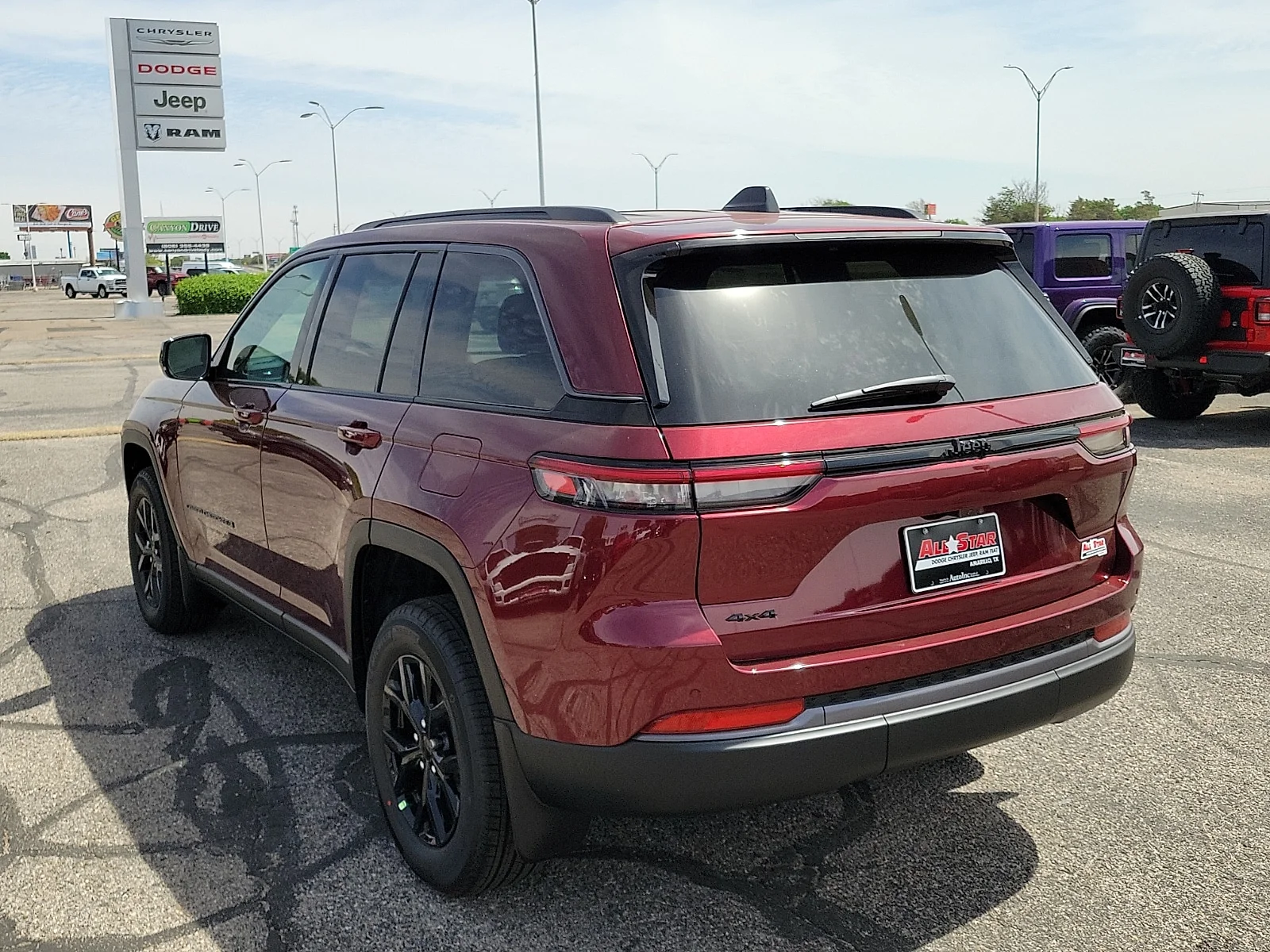 New 2026 Velvet Red Pearlcoat Jeep LAREDO ALTITUDE 4X4 image 3
