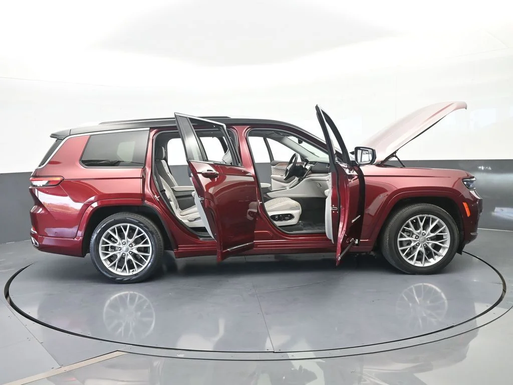 Used 2023 Velvet Red Pearlcoat Jeep Summit image 81