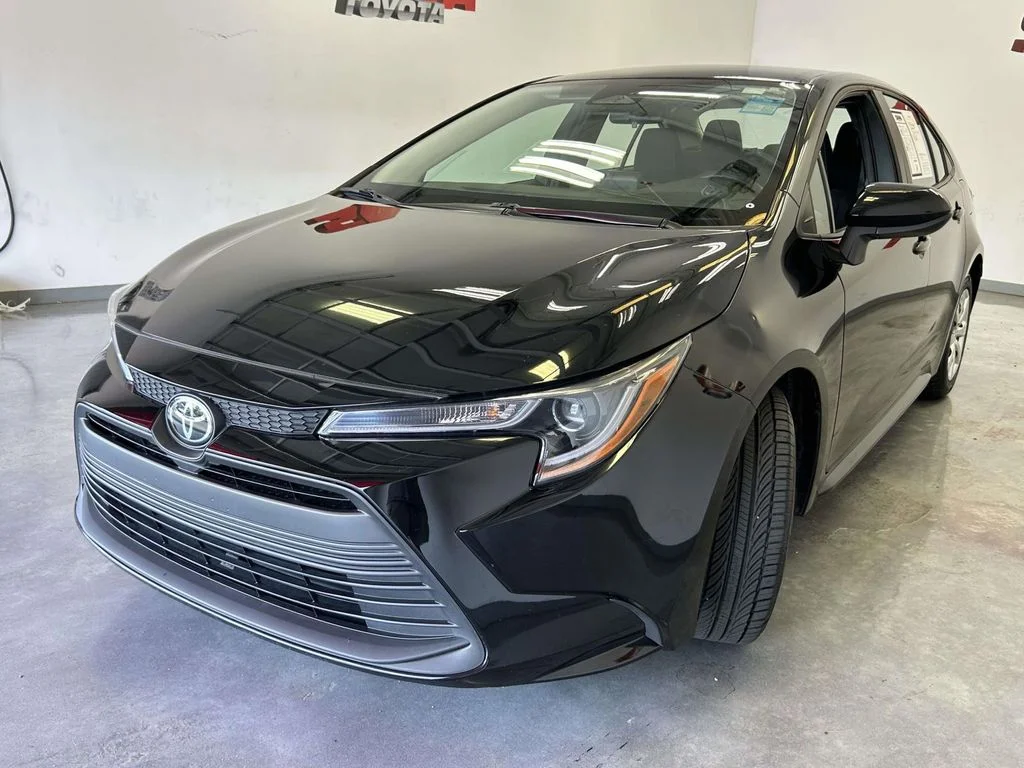 Used 2025 Black Toyota LE image 7