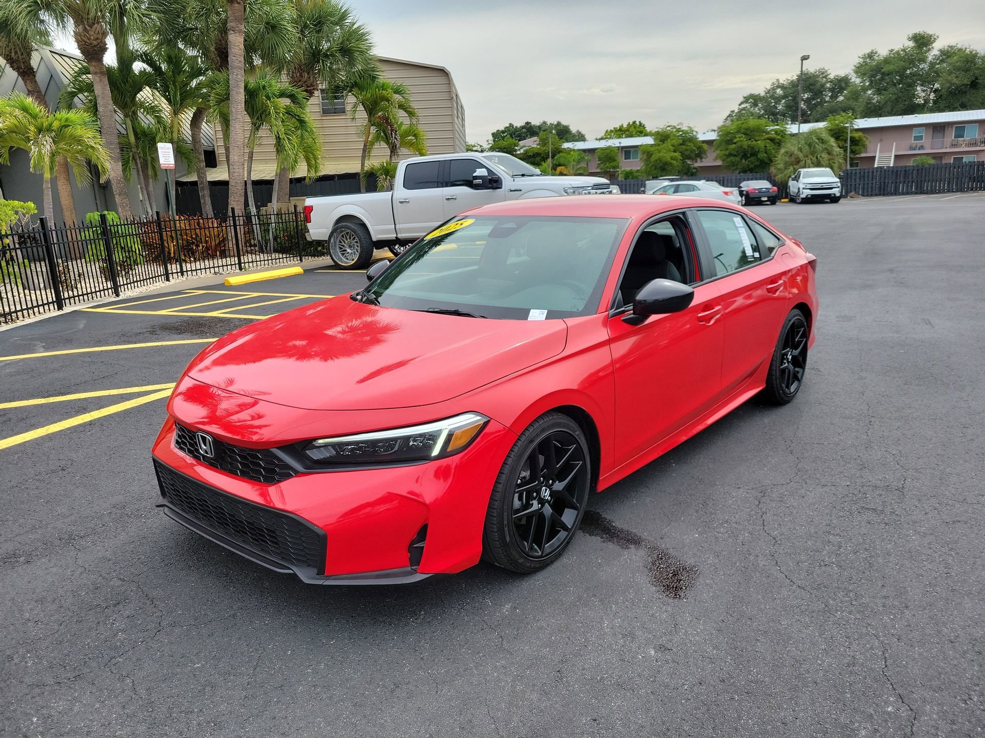 Certified Used 2025 Rallye Red Honda Sport image 10