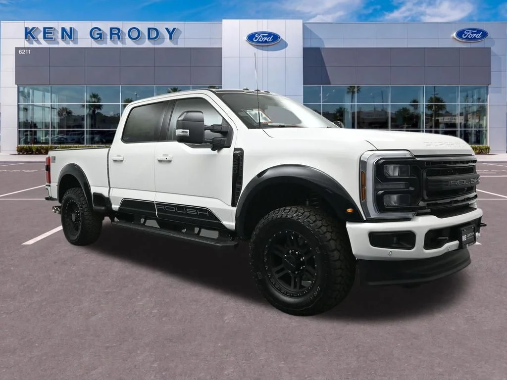 New 2026 Star White Metallic Tri-Coat Ford Lariat image 1
