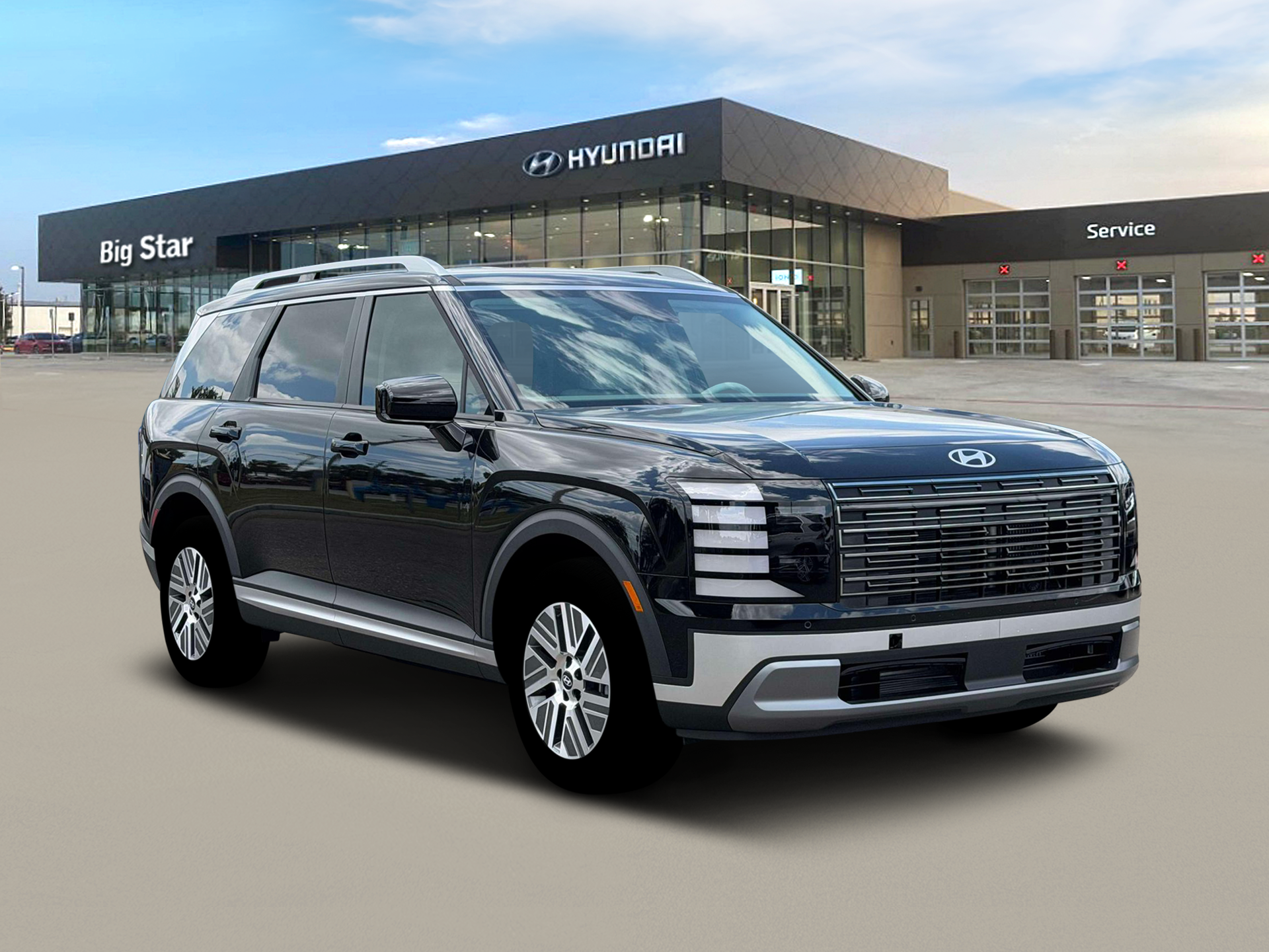 New 2026 Abyss Black Pearl Hyundai Blue SEL 7P image 31