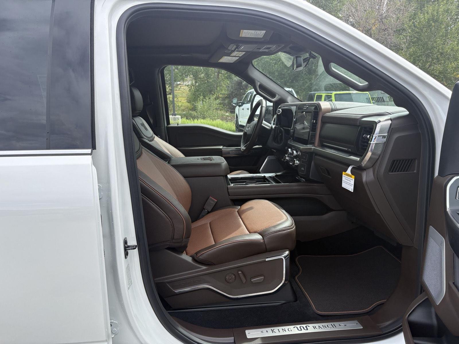 New 2026 Star White Metallic Tri-Coat Ford F-350® King Ranch® image 12