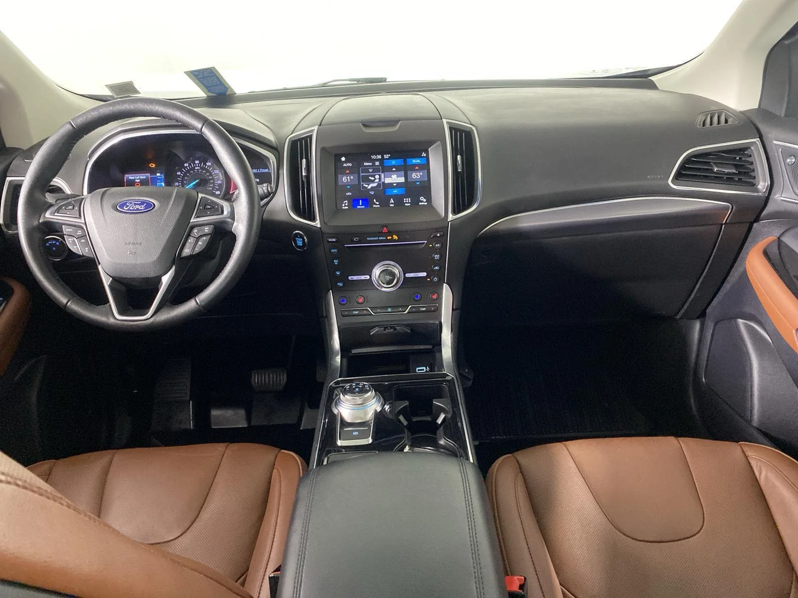 Used 2019 Burgundy Velvet Metallic Tinted Clearcoat Ford Titanium image 27