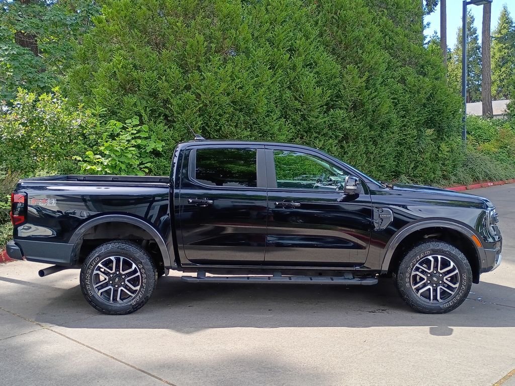 Used 2024 Shadow Black Ford Lariat image 3