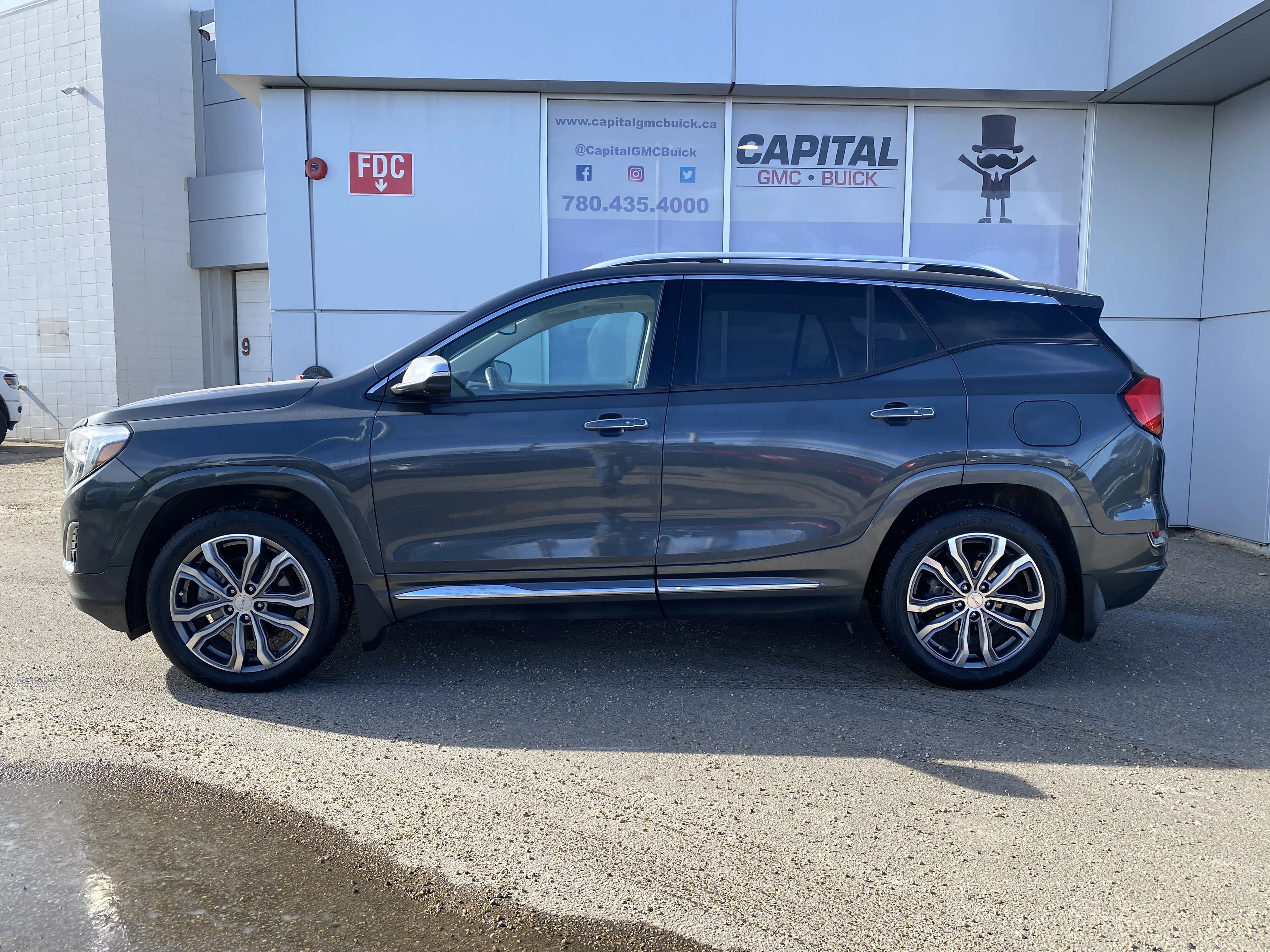 Certified Used 2019 Gray GMC Denali AWD image 2