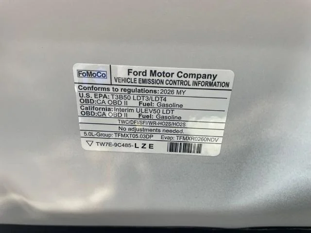 New 2026 Star White Metallic Tri-Coat Ford Lariat® image 72