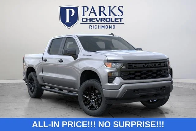 New 2026 Sterling Gray Metallic Chevrolet Custom image 2