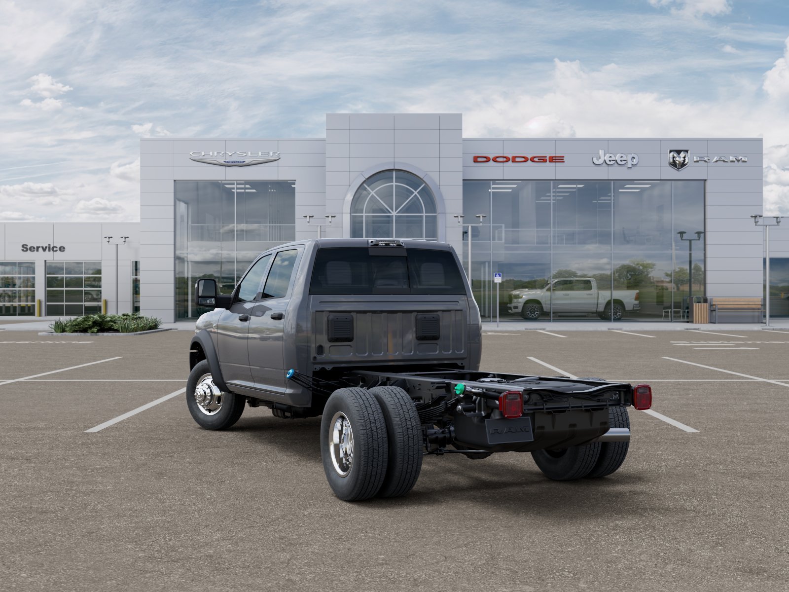 New 2026 Ceramic Gray Clear-Coat Exterior Paint RAM Tradesman image 18