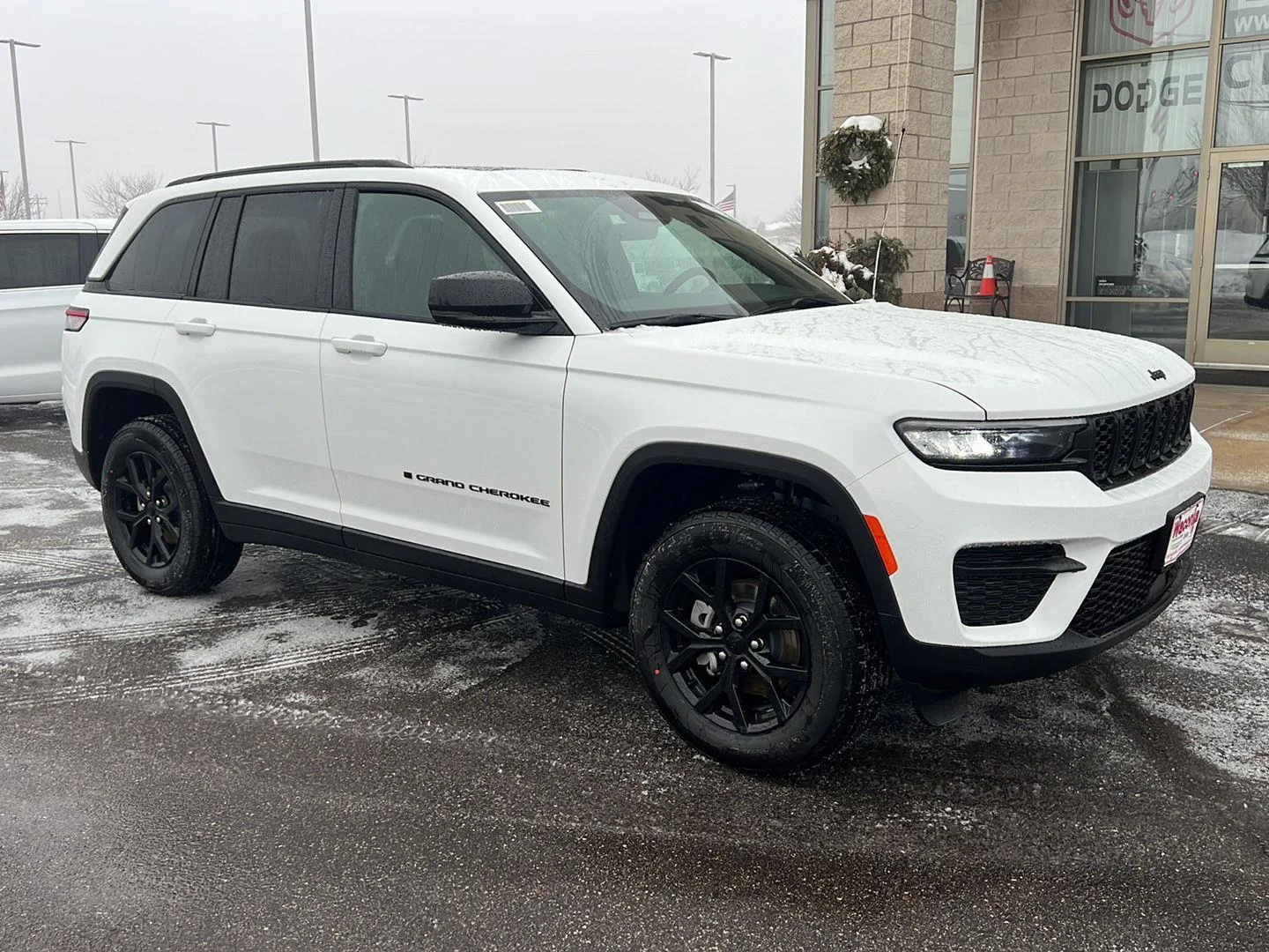New 2025 Bright White Clearcoat Jeep Altitude X image 2