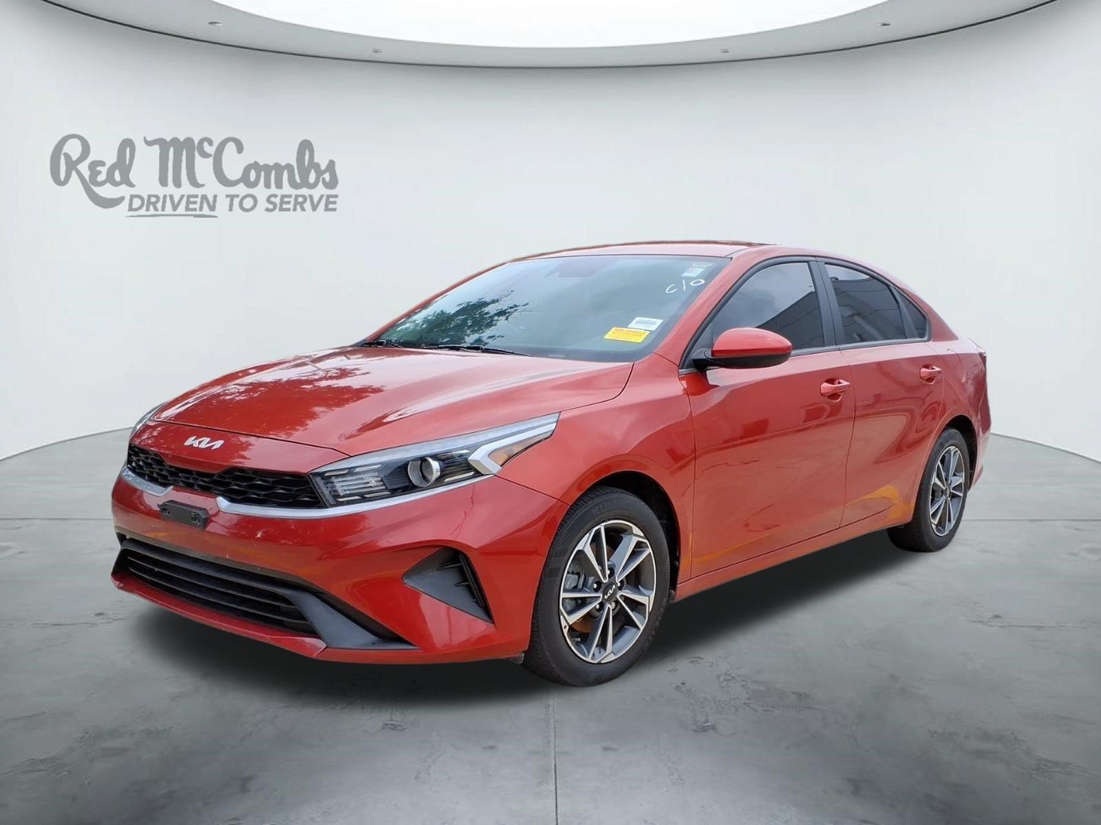 Used 2024 Fire Orange Kia LXS image 1