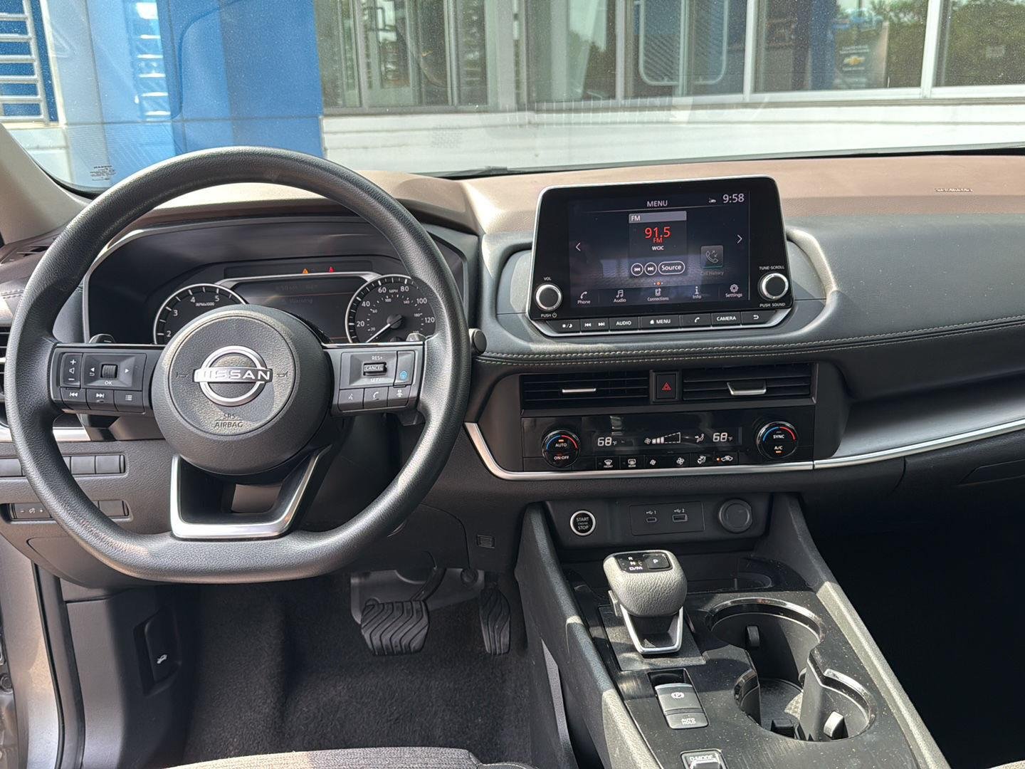 Used 2023 Gun Metallic Nissan SV image 12