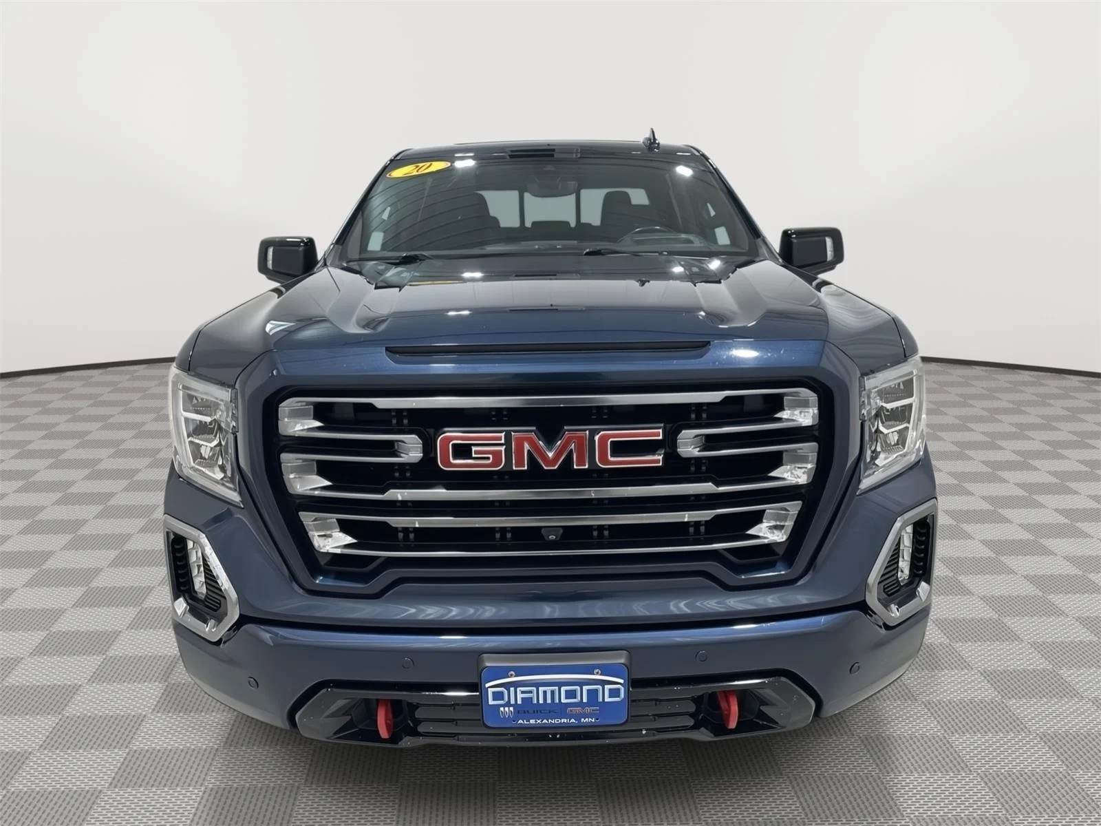 Used 2020 PACIFIC BLUE METALLIC GMC AT4 image 8