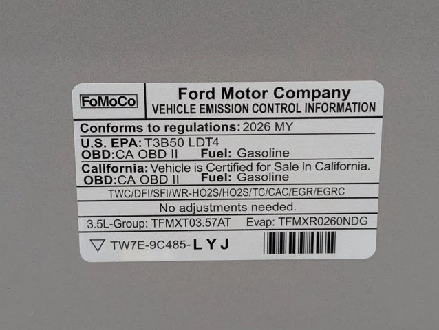 New 2026 Iconic Silver Metallic Ford XLT image 62
