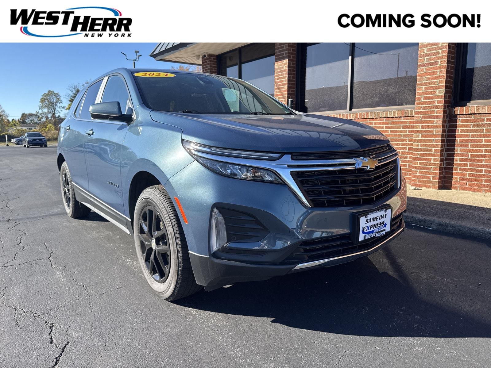 Used 2024 Lakeshore Blue Metallic Chevrolet LT image 1
